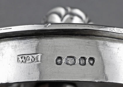 Rare Victorian Silver Coffee Percolator - Walter Morisse